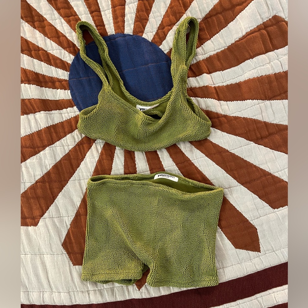 Youswim Eva Shorts Two Piece Stretch I in Fern